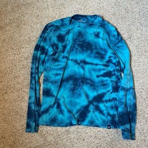 American Eagle long sleeve tie dye shirt